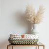 Sunny Basket two tone kattenmand avocado donkergroen en wit creme