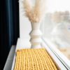 Sunny Mat two tone vensterbankmatje geel