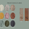 Sunny Baskets kleuren garen en labels