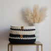 Sunny Basket black & white kattenmand