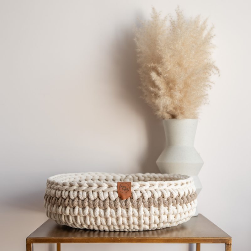 Sunny Basket stripe kattenmand