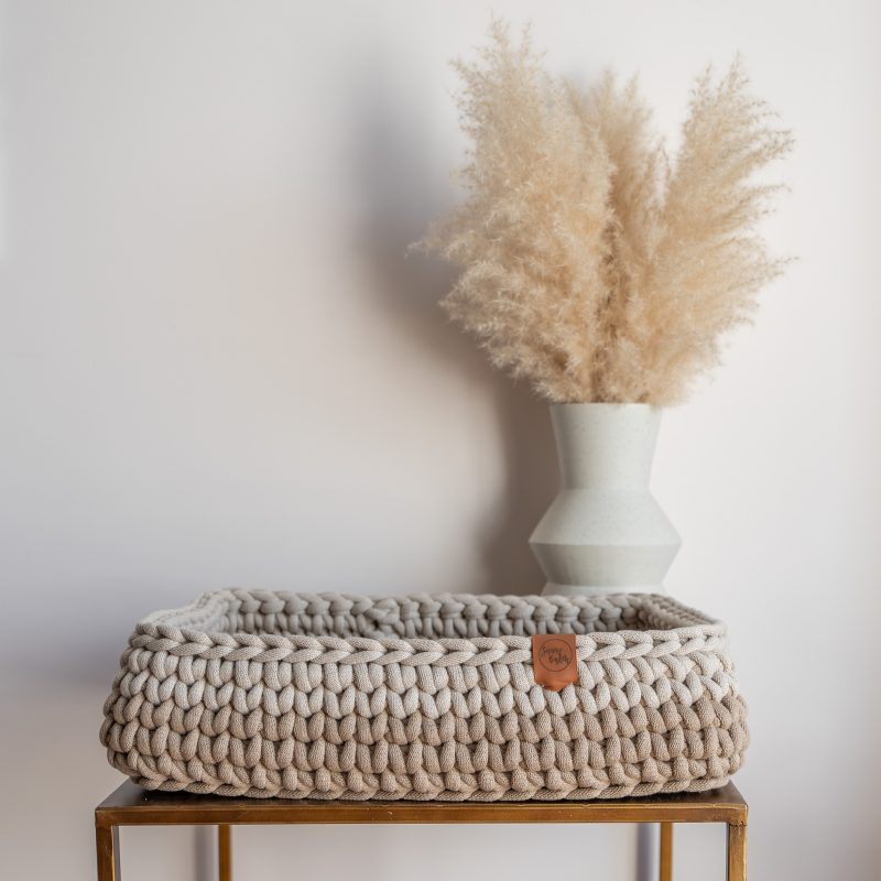 Sunny Baskets two tone rechthoekige kattenmand