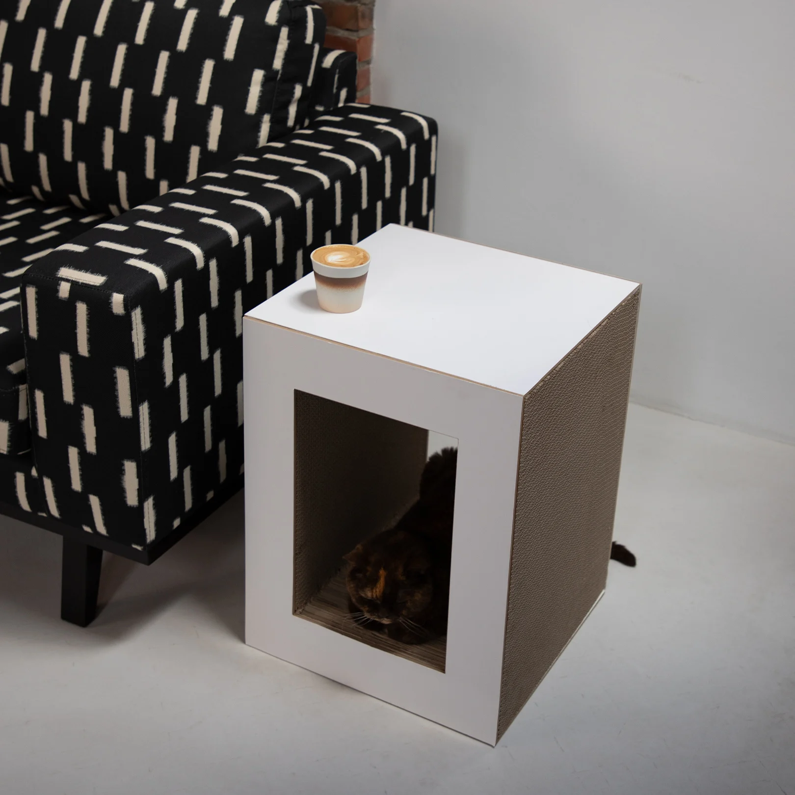 Hoopo® Table krabmeubel wit